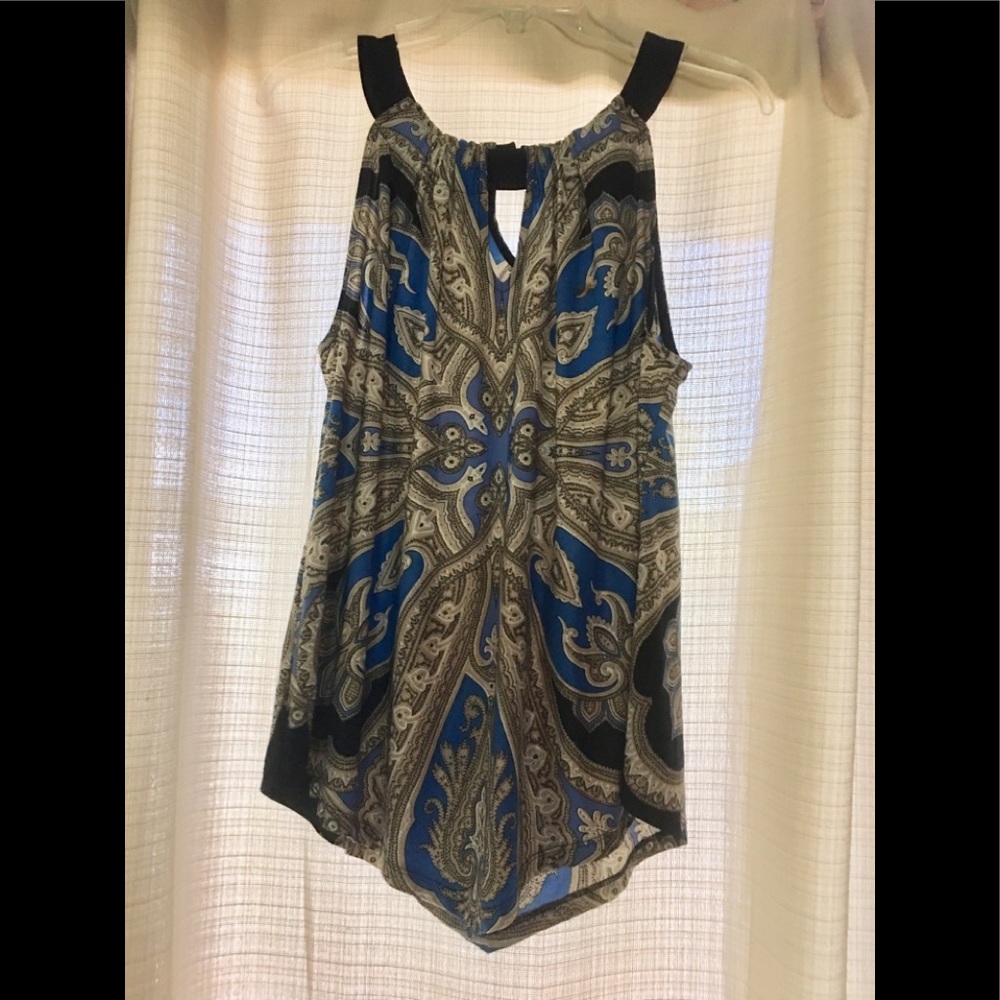 INC sleeveless top